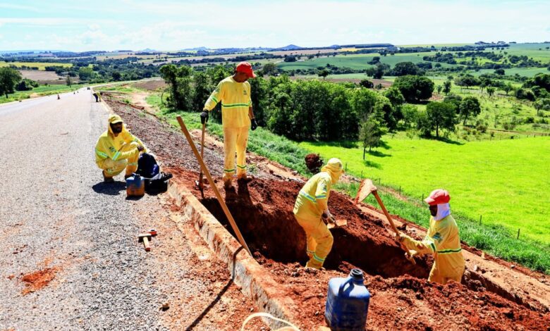 Pavimentação da GO-050 atinge 43% de execução e tem entrega prevista para 2026