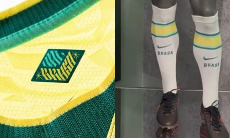Samir Xaud, presidente da CBF, "tranquilizou a nação" brasileira e vetou o uso do termo "Brasa" no uniforme principal da Seleção Brasileira para a Copa do Mundo de 2026.nO debate ganhou força durante a semana, após Rachel Denti, designer da Nike, explicar o conceito por trás de algumas escolhas para o uniforme amarelo do Brasil, lançado oficialmente no dia 21 de março.nnO uso do termo no meião do uniforme principal foi imediatamente rejeitado pela grande maioria dos torcedores na internet. Em entrevista à ESPN Brasil, nesta quinta-feira (26), Samir Xaud disse que foi pego de surpresa e explicou porque vetou o uso do termo uniforme de jogo.n"Fui pego um pouco de surpresa, né? O que me foi apresentado quando estava, não tinha 'Brasa', mas nós sabíamos que tinha uma campanha publicitária que iria ser feita ali pré-Copa em relação a isso", afirmou.nn&nbsp;n"Até porque isso é respeito, eu falo muito em respeito em relação ao nosso uniforme, em relação à nossa bandeira e o nosso nome é Brasil. Então, vai ter Brasil no nosso meião e não brasa", concluiu o mandatário.nUniformes do BrasilnOs dois uniformes da Seleção Brasileira já foram divulgados pela Nike, fornecedora oficial de material esportivo. Ao contrário da camisa alternativa, o uniforme principal não terá o logo da Air Jordan.nVinicius Júnior, Estevão, Lucas Paquetá e Richarlison foram os escolhidos para estrelar a campanha "Alegria que Apavora". Os dois últimos, porém, não foram convocados por Ancelotti para os amistosos de março deste mês contra França e Croácia.nA segunda camisa, que causou polêmica, marca a primeira vez que o logo Jumpman aparece em um uniforme de uma seleção nacional e faz parte de uma parceria entre as duas marcas. Além do uniforme, a colaboração inclui uma coleção de streetwear e produtos de treino inspirados nas cores da Seleção. A linha também conta com modelos de calçados e chuteiras desenvolvidos para dialogar com o novo uniforme reserva do Brasil.nhttps://stories.cnnbrasil.com.br/esportes/entenda-polemica-do-brasa-no-uniforme-da-selecao-brasileira/