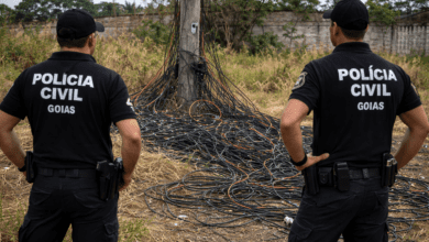 Polícia Militar desarticula depósito de cabos elétricos furtados em Aparecida