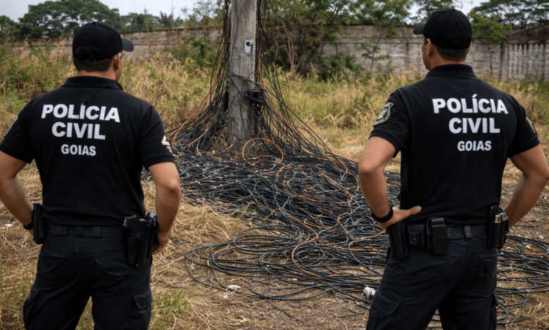 Polícia Militar desarticula depósito de cabos elétricos furtados em Aparecida