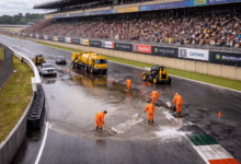Temporal atrasa treinos da MotoGP em Goiânia