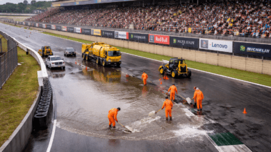 Temporal atrasa treinos da MotoGP em Goiânia