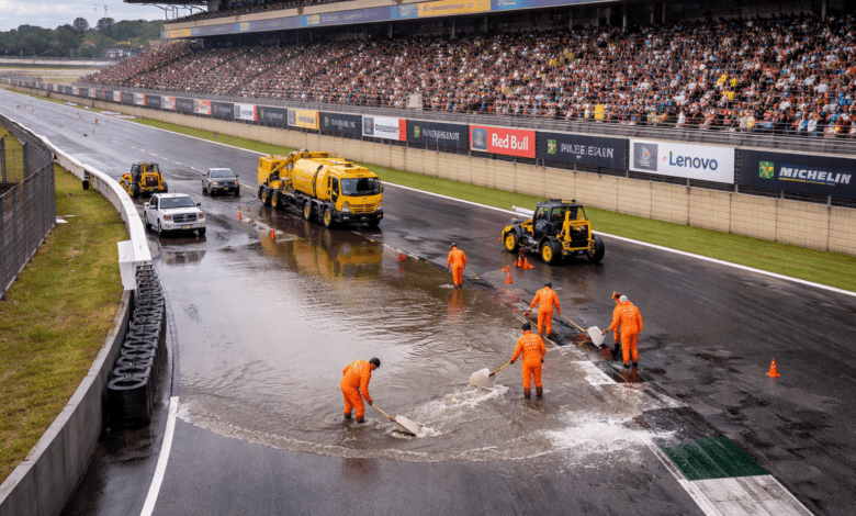 Temporal atrasa treinos da MotoGP em Goiânia