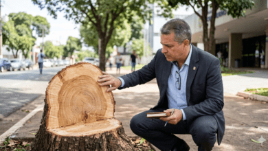 MPGO amplia fiscalização sobre retirada de árvores em Goiânia