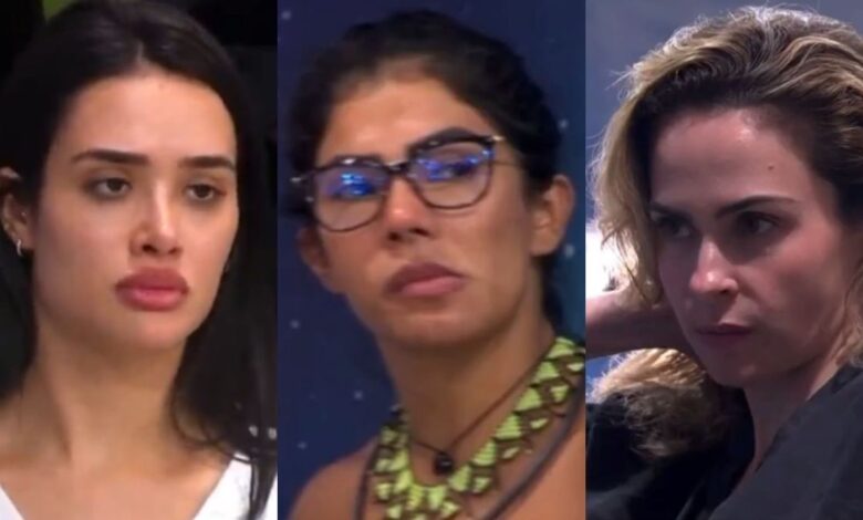 Desde que Breno voltou do Quarto Secreto, os brothers têm repensado as estratégias para as próximas jogadas. Jordana e Marcielle, por exemplo, que são aliadas dos "formigas" Jonas Sulzbach e Alberto Cowboy, já cogitam a possibilidade de se aliarem a Ana Paula Renault para se manterem no "Big Brother Brasil 26".nAs três sisters tiveram uma conversa amistosa durante a madrugada deste domingo, longe de todos os outros aliados, e a mineira alertou às duas pipocas que a imunidade Jonas e Alberto faria com que os próximos alvos da casa seriam elas, portanto seria uma estratégia mais assertiva acompanhá-la em um voto contra Babu Santana.n"Meu maior adversário antes era o 'Humberto', só que depois que o Babu colocou em brigas [assuntos externos], ele me deixou em uma situação muito delicada, Jordana. Tem situações e situações, pautas e pautas", declarou. "Ele falou dos meus aspectos políticos, no Sincerão falou sobre cancelamento, sobre pautas raciais e sociais, que são superimportantes e que ele sabe que tem voz proeminente nesses assuntos. Ele é alguém muito inteligente e, se fez isso, foi para me cancelar, mesmo", analisou.nnEmocionada, Ana Paula confessou que perdeu a vontade de jogar porque Babu usou pautas sociais e raciais para desestabilizá-la no programa. "Uma coisa é jogar comigo aqui, outra coisa é colocar bandeiras extremamente importantes em cima. Aqui ele é a voz da razão, o mestre, e pauta coisas... ele resolveu pautar o meu cancelamento".nMarcielle levou as informações aos aliados Jonas e Alberto, que são os líderes da semana, e os dois concordaram que elas deveriam juntar votos contra Babu para não serem alvos da casa.n"Se ela, Milena e Samira forem no Babu, vocês têm que ir... tenta puxar dela quem é que vai porque você fala com Gabi e Jordana para não gastarem votos. Vocês se livram de ir pela casa", opinou Cowboy.n"Ana Paula pode ir na Jordana ou em você", endossou Jonas.nhttps://www.youtube.com/watch?v=AKK2cUekKxknhttps://stories.cnnbrasil.com.br/entretenimento/relembre-participantes-do-bbb-que-desistiram-do-reality/