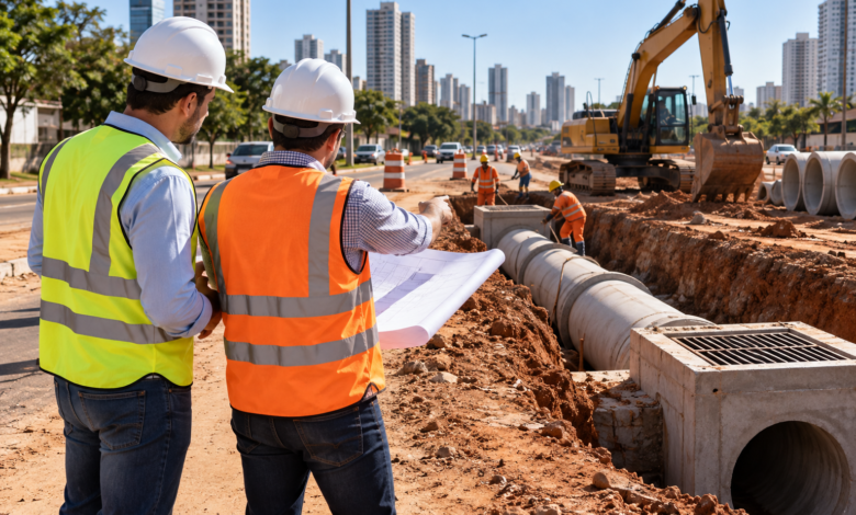Licitação de Goiânia reúne R$ 20,2 milhões em materiais para drenagem e infraestrutura