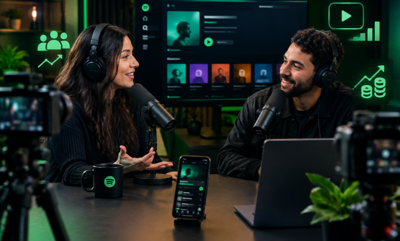 Spotify amplia disputa por videocasts e lança monetização para criadores no Brasil