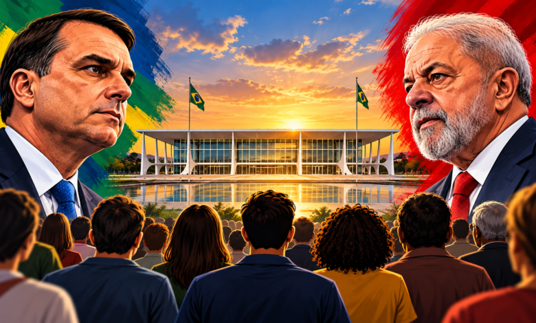 Flávio e Lula entram no 2º turno em disputa por votos fora de suas bases