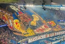 Barcelona denuncia à Uefa mosaico do PSG que remete a massacre