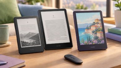 Amazon renova linha Kindle com novo design, alumínio e controle para virar páginas